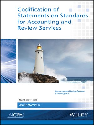 cover image of Codification of Statements on Standards for Accounting and Review Services